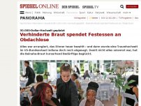 Bild zum Artikel: 30.000-Dollar-Hochzeit geplatzt: Verhinderte Braut spendet Festessen an Obdachlose