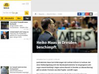 Bild zum Artikel: Heiko Maas in Dresden beschimpft