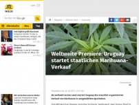 Bild zum Artikel: Weltweite Premiere: Uruguay startet staatlichen Marihuana-Verkauf