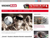 Bild zum Artikel: „Unrein“: Hunde in Muslim-Vierteln massenhaft vergiftet!