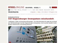Bild zum Artikel: Abschlussbericht: 547 Regensburger Domspatzen missbraucht