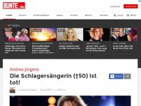 Bild zum Artikel: Andrea Jürgens: Guter Freund: „Die Ärzte machen uns wenig Hoffnung, dass Andrea überlebt.“