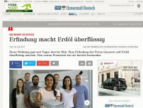 Bild zum Artikel: Erfindung macht Erdöl überflüssig