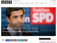 Bild zum Artikel: Jawoll Allah! Berliner SPD-Chef will die deutsche Kultur vollständig abschaffen