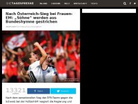 Bild zum Artikel: Nach Österreich-Sieg bei Frauen-EM: „Söhne“ werden aus Bundeshymne gestrichen