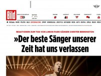 Bild zum Artikel: Reaktionen zum Tod - »Der beste Sänger unserer Zeit hat uns verlassen