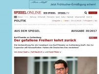 Bild zum Artikel: Karl-Theodor zu Guttenberg: Der gefallene Freiherr kehrt zurück