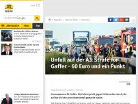 Bild zum Artikel: Polizei verwarnt 20 Gaffer: 60 Euro und ein Punkt