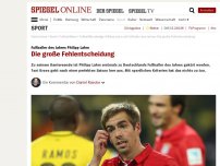 Bild zum Artikel: Fußballer des Jahres Philipp Lahm: Die große Fehlentscheidung
