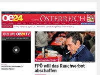Bild zum Artikel: FPÖ will das Rauchverbot abschaffen