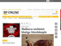 Bild zum Artikel: Neues Gesetz - Mallorca verbietet blutige Stierkämpfe