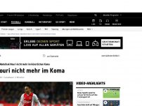 Bild zum Artikel: Ajax: Nouri nicht mehr im künstlichen Koma