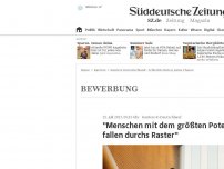 Bild zum Artikel: 'Menschen mit dem größten Potenzial fallen durchs Raster'