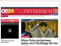 Bild zum Artikel: Ältere Österreicherinnen halten sich Flüchtlinge für Sex