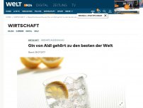 Bild zum Artikel: Begehrte Auszeichnung: Gin von Aldi gehört zu den besten der Welt