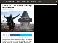 Bild zum Artikel: Urlaub am Land: Wiener verbringt Ferien in Graz