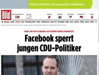 Bild zum Artikel: Nach Anti-Salafisten-Post - Facebook sperrt jungen CDU-Politiker 
