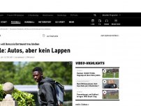 Bild zum Artikel: Dembele schwört Dortmund die Treue