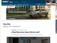 Bild zum Artikel: Familienministerin Barley: 'Viele Menschen haben Merkel satt'