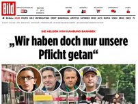 Bild zum Artikel: *** BILDplus Inhalt *** Die Helden von Barmbek - „Wir haben doch nur unsere Pflicht getan“