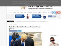 Bild zum Artikel: Stabschef Kelly mistet weiter aus: Präsident Trump gefeuert