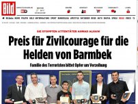 Bild zum Artikel: Sie stoppten den Attentäter - Preis für Zivilcourage für die Helden von Barmbek 