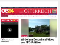 Bild zum Artikel: Wirbel um Donauinsel-Video von FPÖ-Politiker