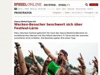 Bild zum Artikel: Heavy-Metal-Open-Air: Wacken-Besucher beschwert sich über Festival-Lärm