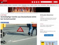 Bild zum Artikel: In der Türkei - Sechsköpfige Familie aus Deutschland stirbt bei Verkehrsunfall