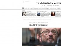 Bild zum Artikel: Die SPD verbrennt