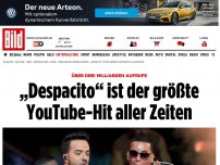 Bild zum Artikel: Drei Milliarden Aufrufe - „Despacito“ ist der größte YouTube-Hit aller Zeiten
