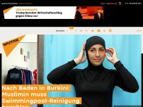 Bild zum Artikel: Nach Baden in Burkini: Muslimin muss Swimmingpool-Reinigung bezahlen