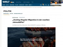 Bild zum Artikel: Zuwanderung: 'Anstieg illegaler Migration in der zweiten Jahreshälfte'