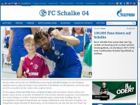 Bild zum Artikel: 100.000 Fans feiern auf Schalke