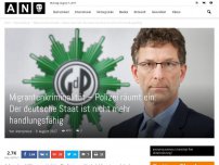 Bild zum Artikel: Migrantenkriminalität – Polizei räumt ein: Der deutsche Staat ist nicht mehr handlungsfähig