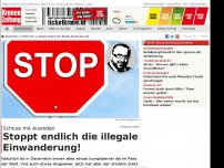 Bild zum Artikel: Stoppt endlich die illegale Einwanderung!