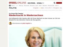 Bild zum Artikel: Ex-Grüne Elke Twesten: Niedertracht in Niedersachsen