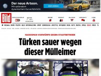 Bild zum Artikel: Rassismus-Vorwürfe gegen Stadtbetriebe - Türken sauer über diese Mülleimer