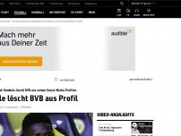Bild zum Artikel: Dembele löscht BVB aus Social-Media-Profilen