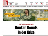Bild zum Artikel: Hälfte der Filialen pleite - Dunkin' Donuts in der Krise