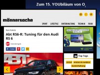 Bild zum Artikel: Audi-Imperator: Abt schraubt den RS6-R auf Rekordwerte  | Männersache
