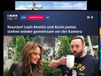 Bild zum Artikel: Reunion! Leah Remini und Kevin James stehen wieder gemeinsam vor der Kamera