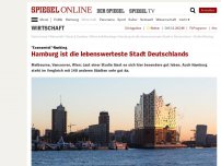 Bild zum Artikel: 'Economist'-Ranking: Hamburg ist die lebenswerteste Stadt Deutschlands