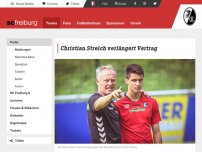 Bild zum Artikel: Christian Streich verlängert Vertrag | SC Freiburg