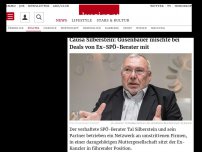 Bild zum Artikel: Causa Silberstein: Gusenbauer mischte bei Deals von Ex-SPÖ-Berater mit