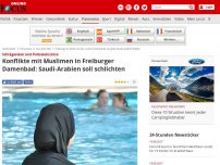 Bild zum Artikel: Schlägereien und Polizeieinsätze - Konflikte mit Muslimen in Freiburger Damenbad: Saudi-Arabien soll schlichten