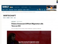 Bild zum Artikel: Karta Polaka: Polens Greencard öffnet Migranten alle Tore zur EU