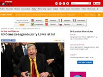 Bild zum Artikel: Im Alter von 91 Jahren - US-Comedy-Legende Jerry Lewis ist tot