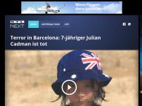 Bild zum Artikel: Terror in Barcelona: 7-jähriger Julian Cadman ist tot