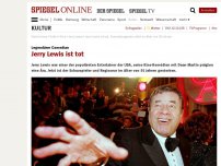 Bild zum Artikel: Legendärer Comedian: Jerry Lewis ist tot